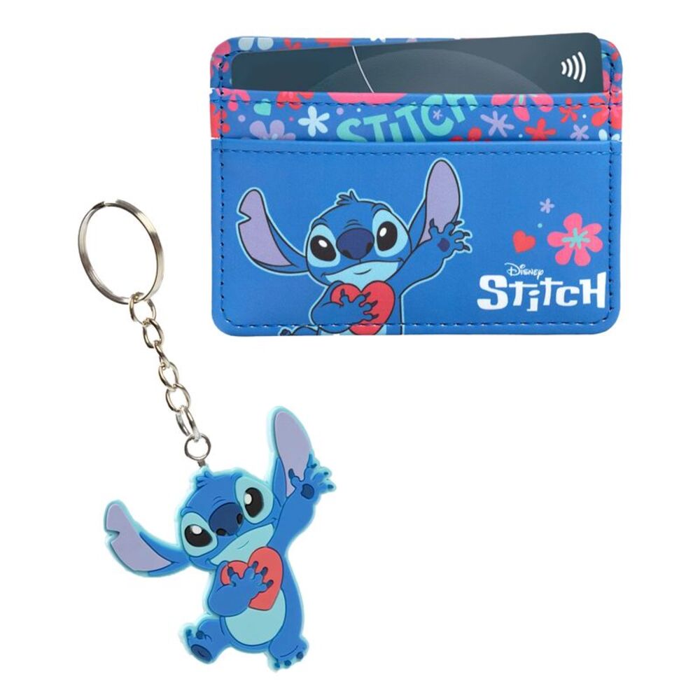Lilo & Stitch Stitch Card Holder Set (Pack of 2) / Blue